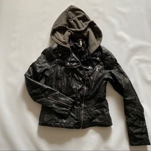 Free People Vegan Leather Jacket